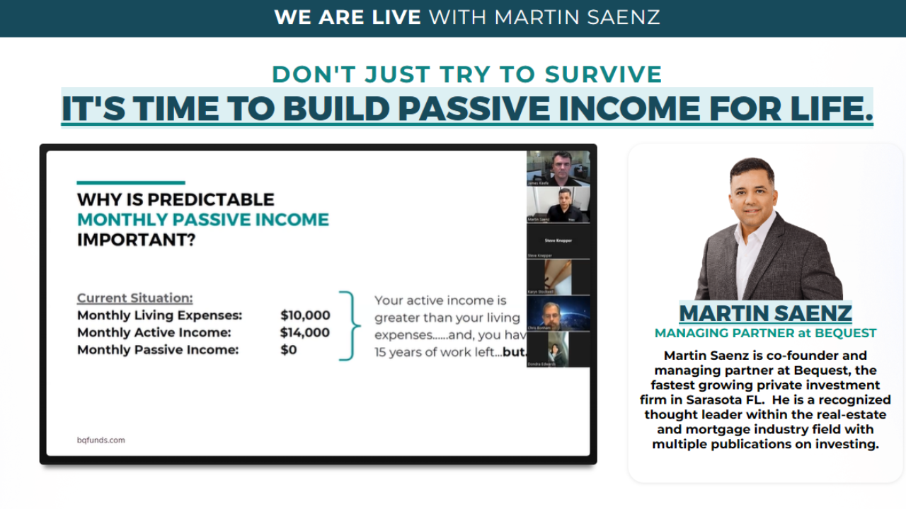 How To Build Consistent & Predictable Monthly Passive Income